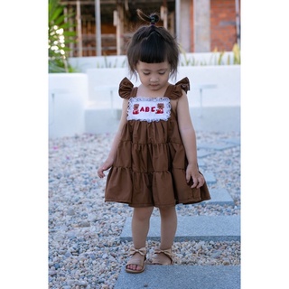 ĐẦM SMOCK GẤU ABC