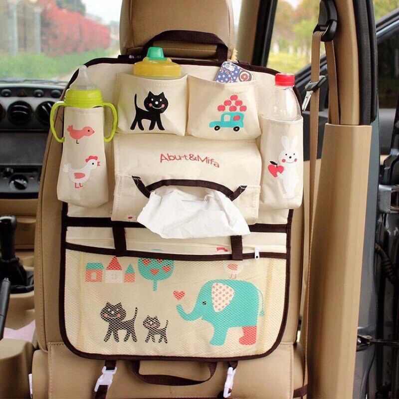 Túi treo sau ghế ô tô túi đựng đồ cho bé trong ô tô đa chức năng túi tiện ích ô tô túi đa năng treo ô tô