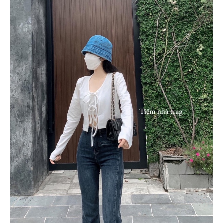 Croptop dài tay