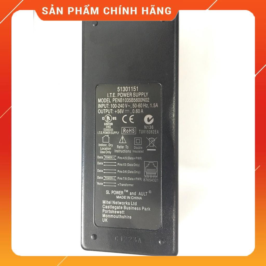 Cục nguồn POE 56V 0.6A 1 port 30W dailyphukien