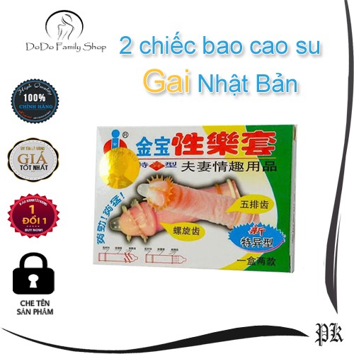 Combo 7 Bao Siêu Mạnh gồm 5 bao cao su 7 Bi, 2 Bao cao su Gai Nhật, Tăng khả năng chinh chiến cho nam trên mọi mặt trận