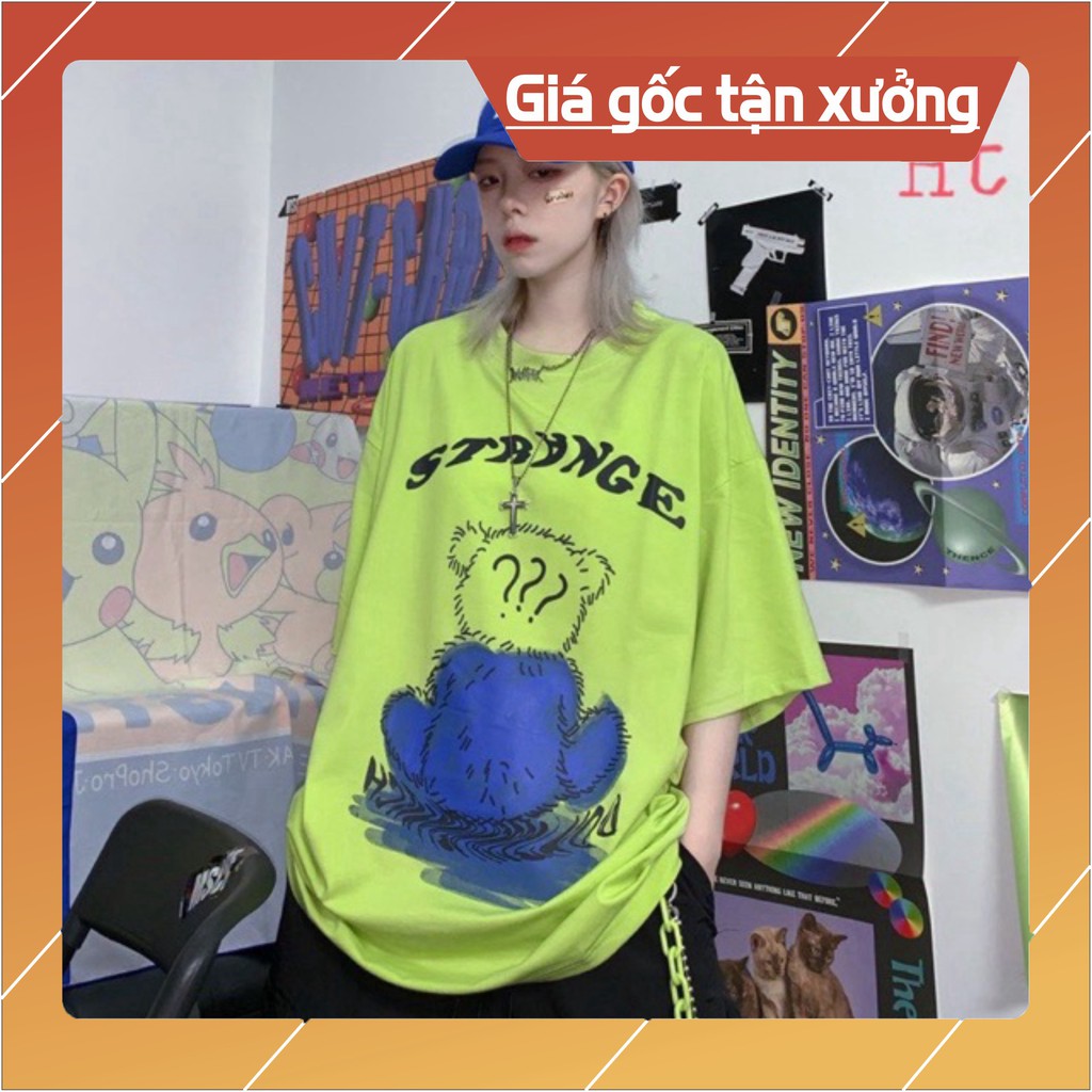 Sét áo gấu xanh + quần đùi đen HT12