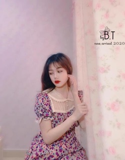 ĐẦM PHỐI REN CỔ