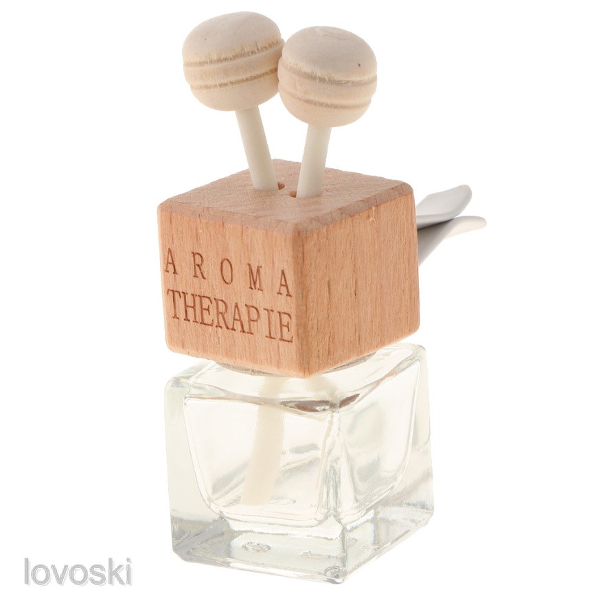 [Lovoski] Bình Thủy Tinh Đựng Nước Hoa Treo Xe Hơi