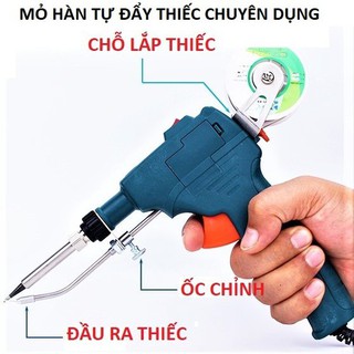 Mỏ hàn thiếc tự động mũi thẳng hàng nhập khẩu cao cấp bản đặc biệt siêu bền