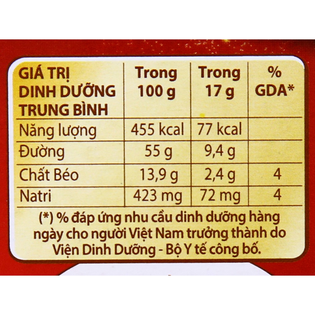 Cà Phê Sữa NesCafé 3 in 1 Đậm Đà Hài Hòa 340g (20 gói x 17g)