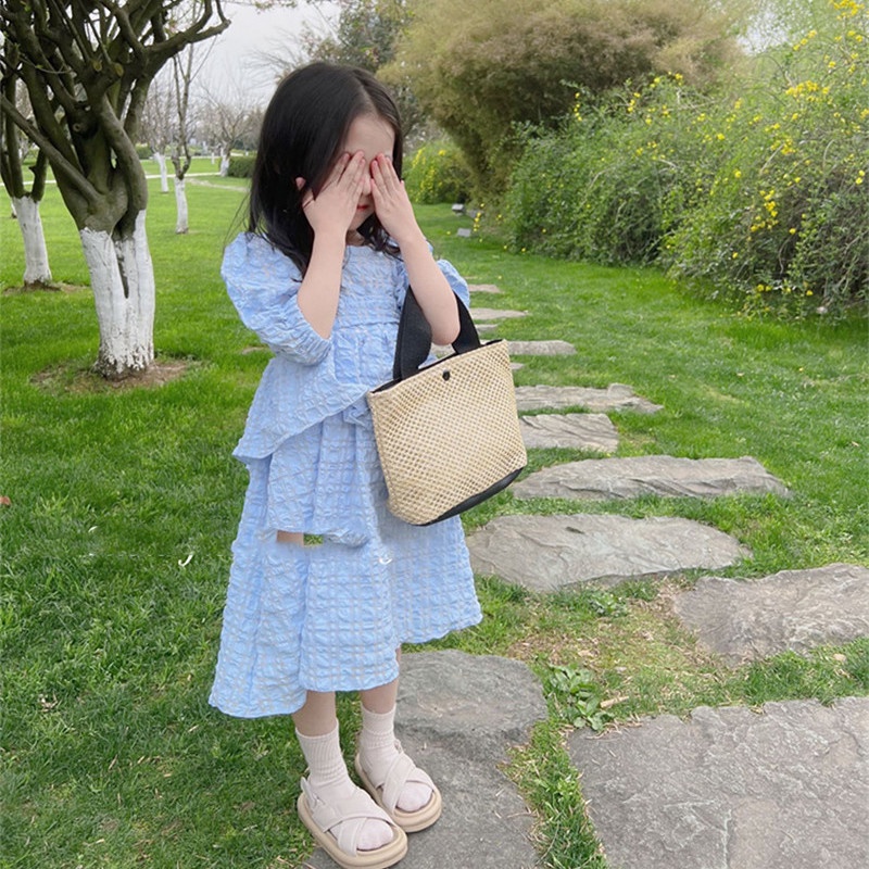 Giày Sandal Đế Mềm Hở Ngón Quai Dán Thoải Mái Dễ Phối Đồ Thời Trang Xuân Hè Cho Bé