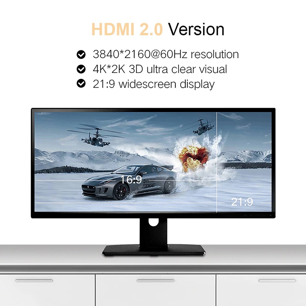 Cáp HDMI 2.0 Sợi Siêu Nhỏ Cao Cấp UGREEN HD117 | Hỗ Trợ 4k@60Hz | Hàng Chính Hãng