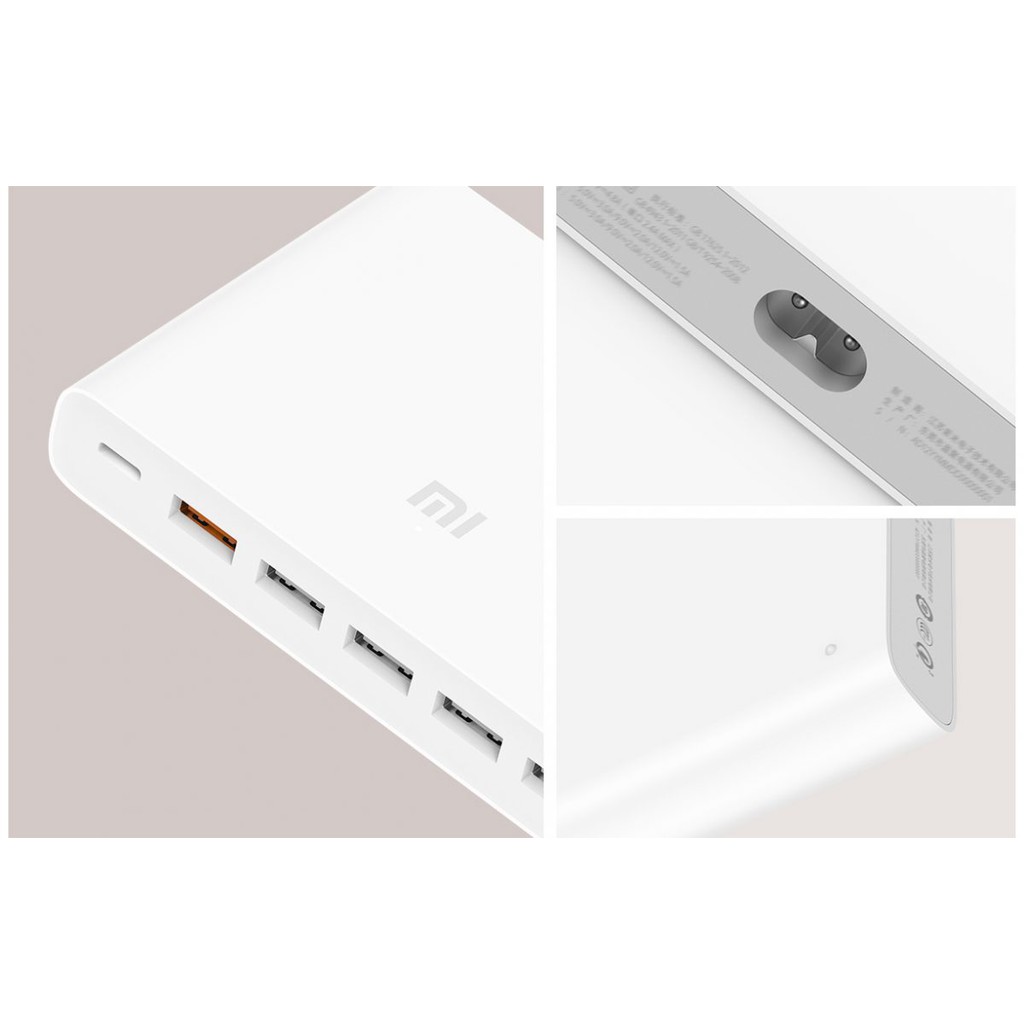 Bộ sạc nhanh Xiaomi 6 cổng 60w Xiaomi Super Fast Charger With 6 Ports (60W)