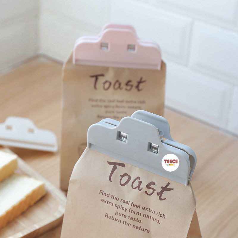 &lt;Video Review&gt; Kẹp Miệng Túi Bảo Quản Thực Phẩm Giữ Giấy Ghi Chú Tài Liệu Đánh Dấu Sách Thức Ăn Bim Bim Gia Vị U096