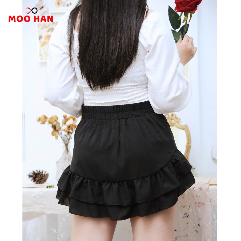 [HÀNG MỚI VỀ] CHÂN VÁY BIGSIZE BÈO NHÚN CÓ LÓT QUẦN | BigBuy360 - bigbuy360.vn