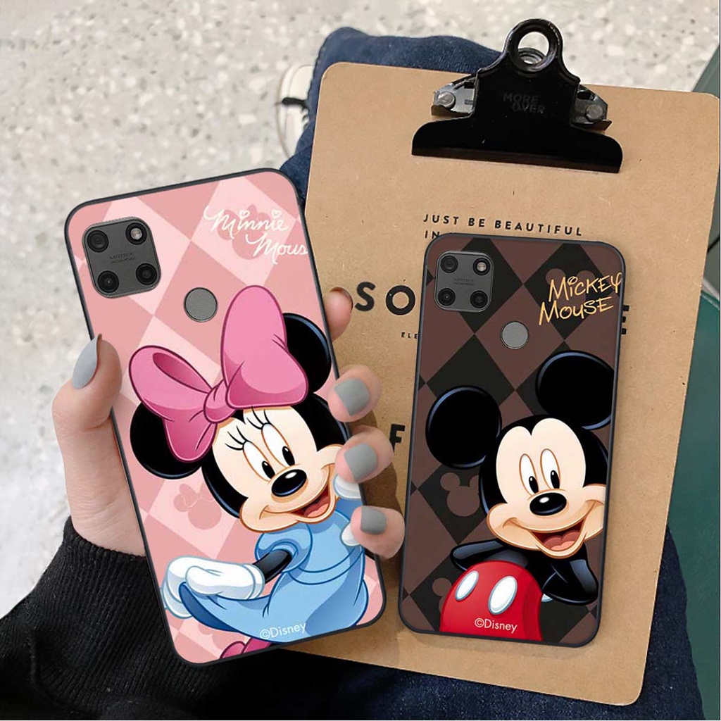 Ốp lưng điện thoại Realme C25s - C25Y hình mic key min nie mouse thời trang, vỏ ốp rẻ đẹp