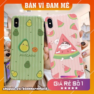 ỐP IPHONE S.A.M.S.U.N.G O.P.P.O X.I.A.O M.I V.I.V.O  NHIÈU TRÁI BƠ VÀ NHIỀU TRÁI DƯA HẤU SỌC VALI ĐÁNG YÊU