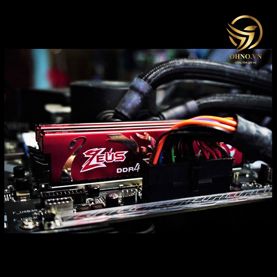 RAM DDR4 16G Tản Nhiệt Kingmax Heatsink Zeus RAM Máy Tính PC Mới Chính Hãng Bus 2666 & 3000 - OHNO VIỆT NAM