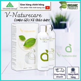 Bộ dầu gội / dầu xã thảo dược vnaturecare