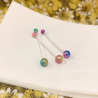 Khuyên rốn dành cho những bạn bầu bí thân bằng nhựa sinh học không gây kích ứng da Piercing