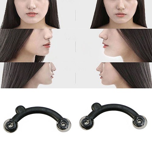 1 Bộ Kẹp Nâng Mũi 3 Kích Cỡ Không Đau J08