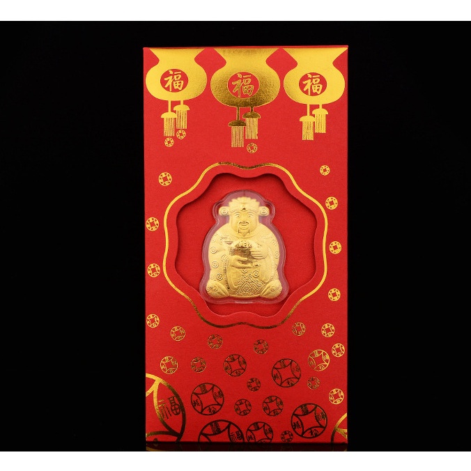 Bao Lì Xì Thần Tài May Mắn Rước Tài Lộc - Dumi Shop