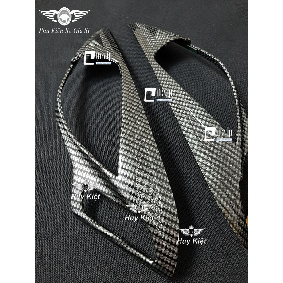 [Giá Hủy Diệt] - (3451) - Ốp Viền Xi Nhan Trước Xe Vision 2014 - 2020 Carbon