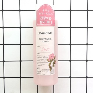 [FREE SHIP] Nước hoa hồng Mamonde Rose Water Toner 250ml [MẪU MỚI]