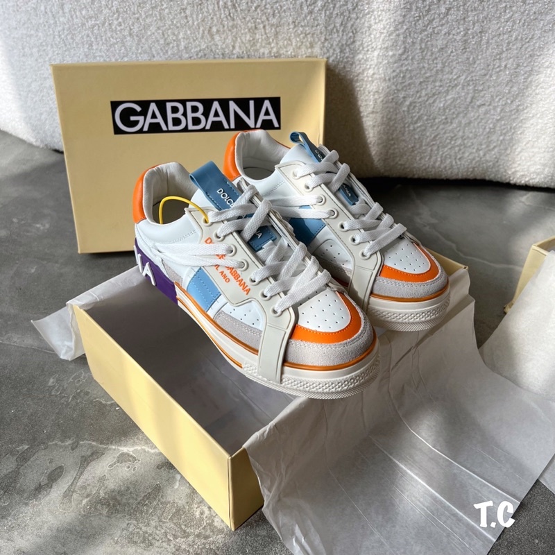 Giày thể thao dolce gabbana phối màu