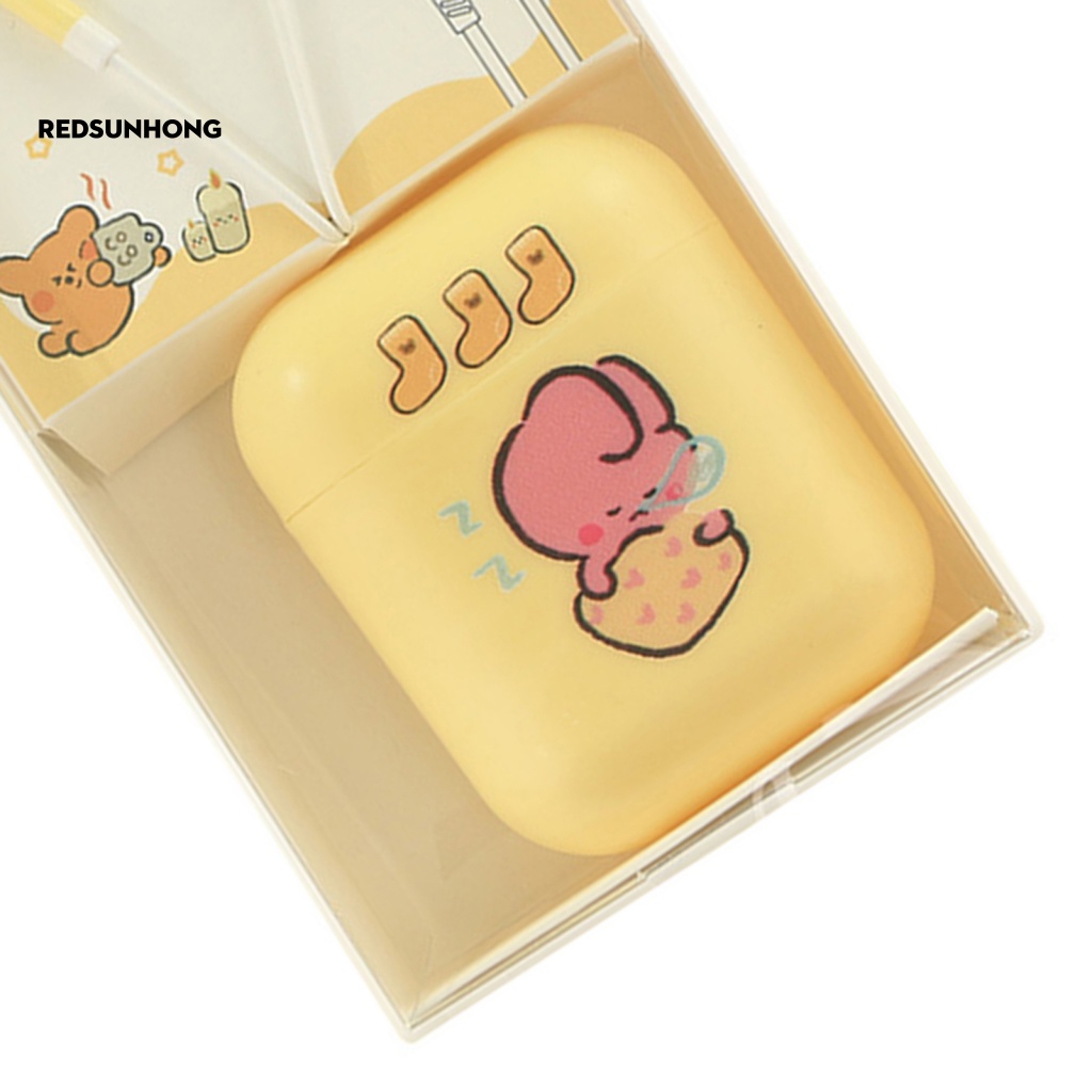 Tai Nghe Nhét Tai Có Dây 3.5mm Hình Động Vật Đáng Yêu