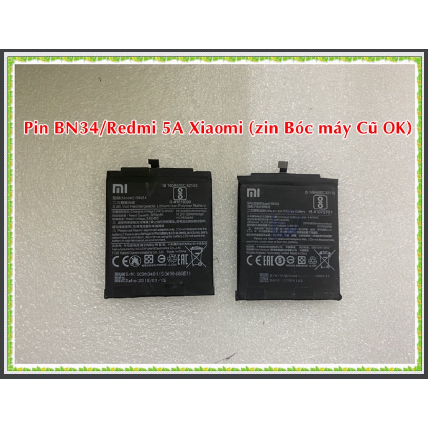 Pin BN34/Redmi 5A xiaomi