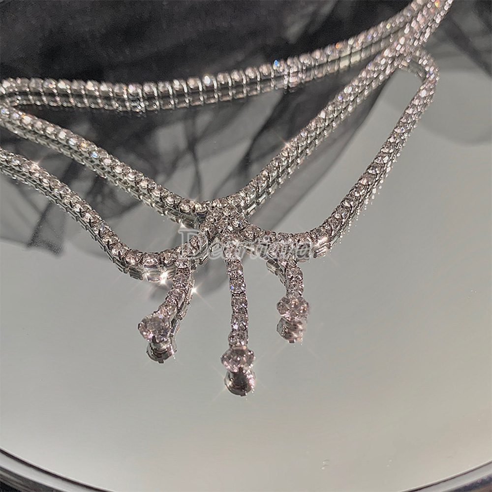 Cài tóc đính đá phong cách Ấu Mỹ thời trang