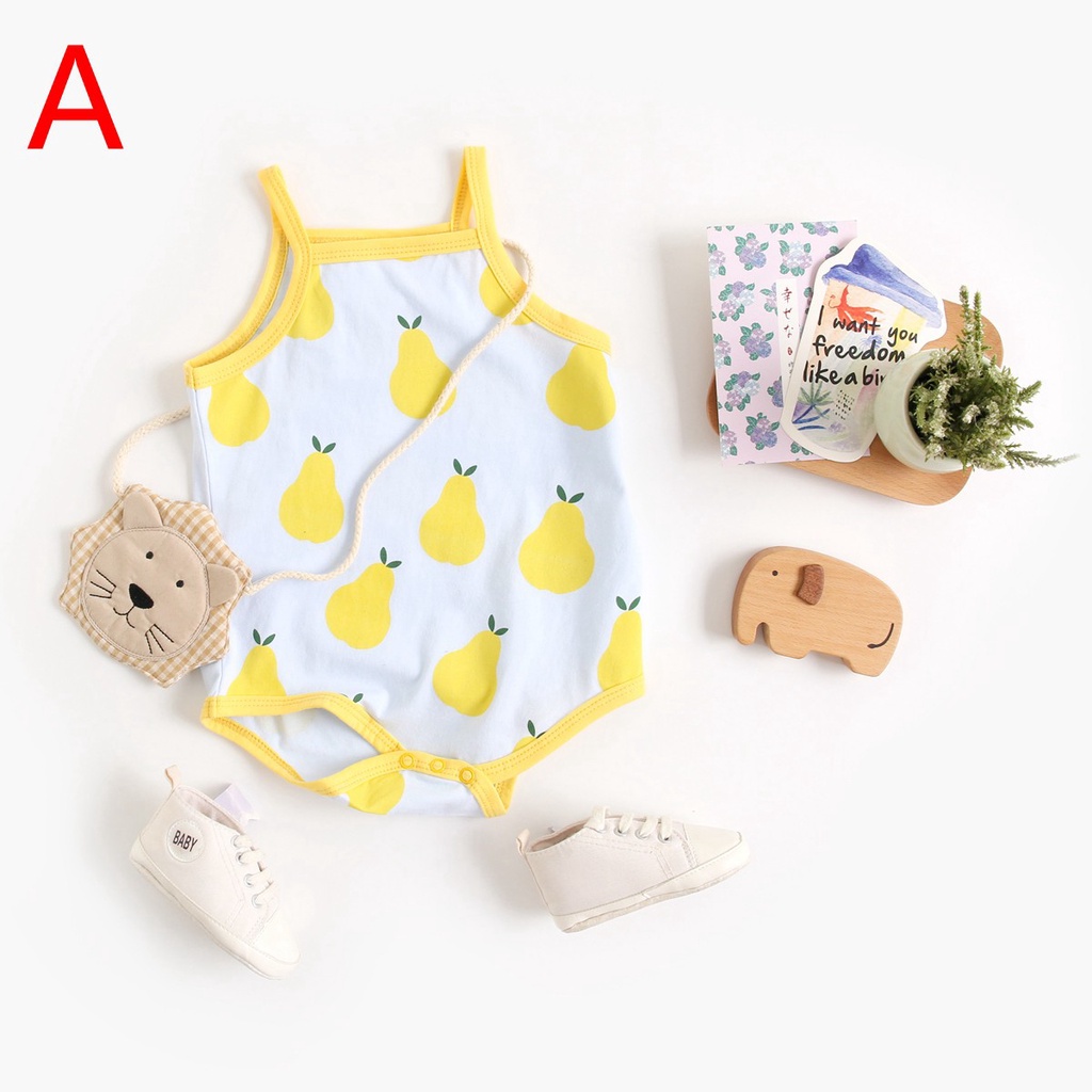 Bộ đồ Sanlutoz bằng vải cotton mùa hè cho trẻ em sơ sinh