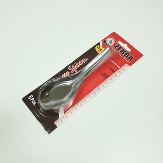 Combo bộ 6 muỗng inox lớn (100001)