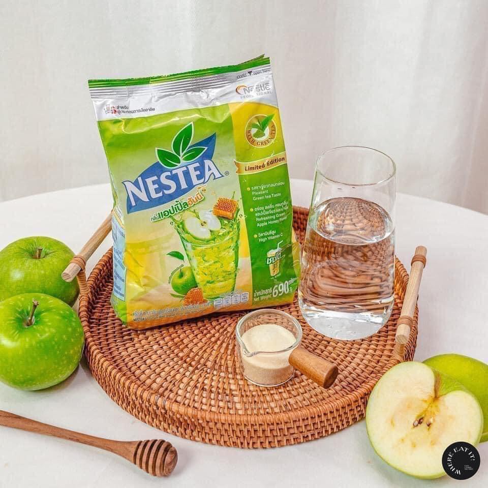 Hàng mới phải thử! Trà Mật ong táo xanh NESTEA