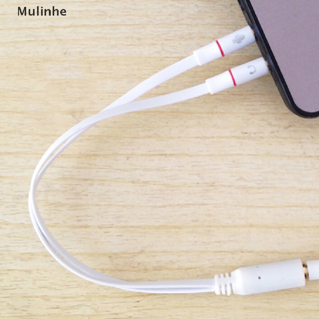 1 Giắc Chia Chữ Y Từ Pc 3.5Mm Sang 1 Cổng Cắm Tai Nghe Và Mic
