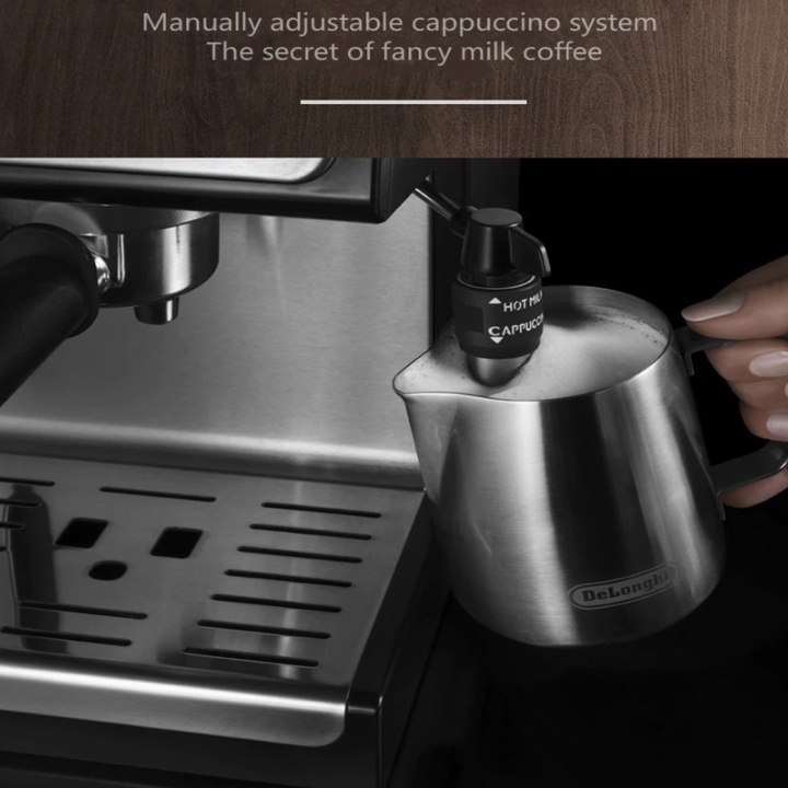 Máy pha cà phê Espresso Delonghi ECP35.31, công suất 1100W, áp lực bơm 15 bar, 1.1 lít, bảo hành chính hãng 12 tháng