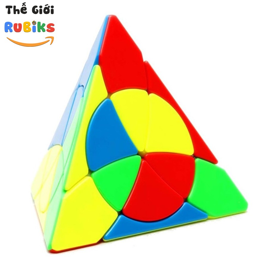 Biến Thể Rubik YJ Petal Pyramid Yulong JinZiTa Tam Giác Pyraminx Cube
