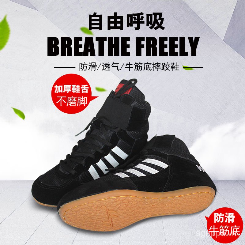 Giày bốt tập boxing cổ thấp thời trang cho nam