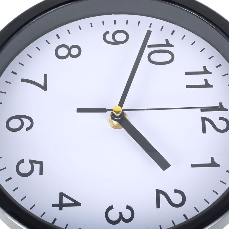 Đồng Hồ Treo Tường Hình Tròn 8 Inch Chạy Pin Không Gây Tiếng Ồn