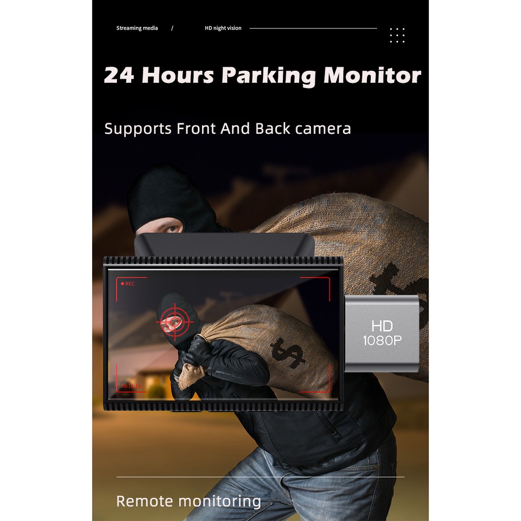 Camera SK12 quay dữ liệu hành trình trên xe hơi FULL HD 1080 Skyauto Việt Nam