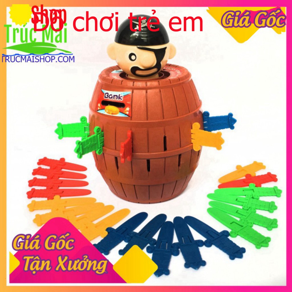 [Giá Xưởng] Đâm hải tặc size lớn 20cm chất liệu dày, không lo bể vỡ