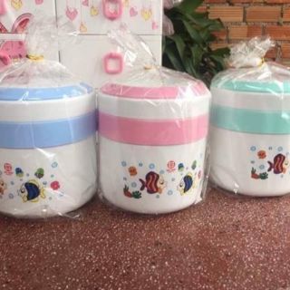 CÀ MÊN (CẶP LỒNG) 2 NGĂN LOẠI LỚN 1,3Lit
