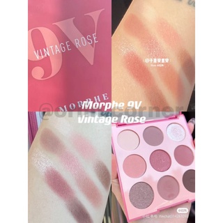 [Bill Mỹ] Bảng phấn mắt Morphe 9V - Vintage Rose
