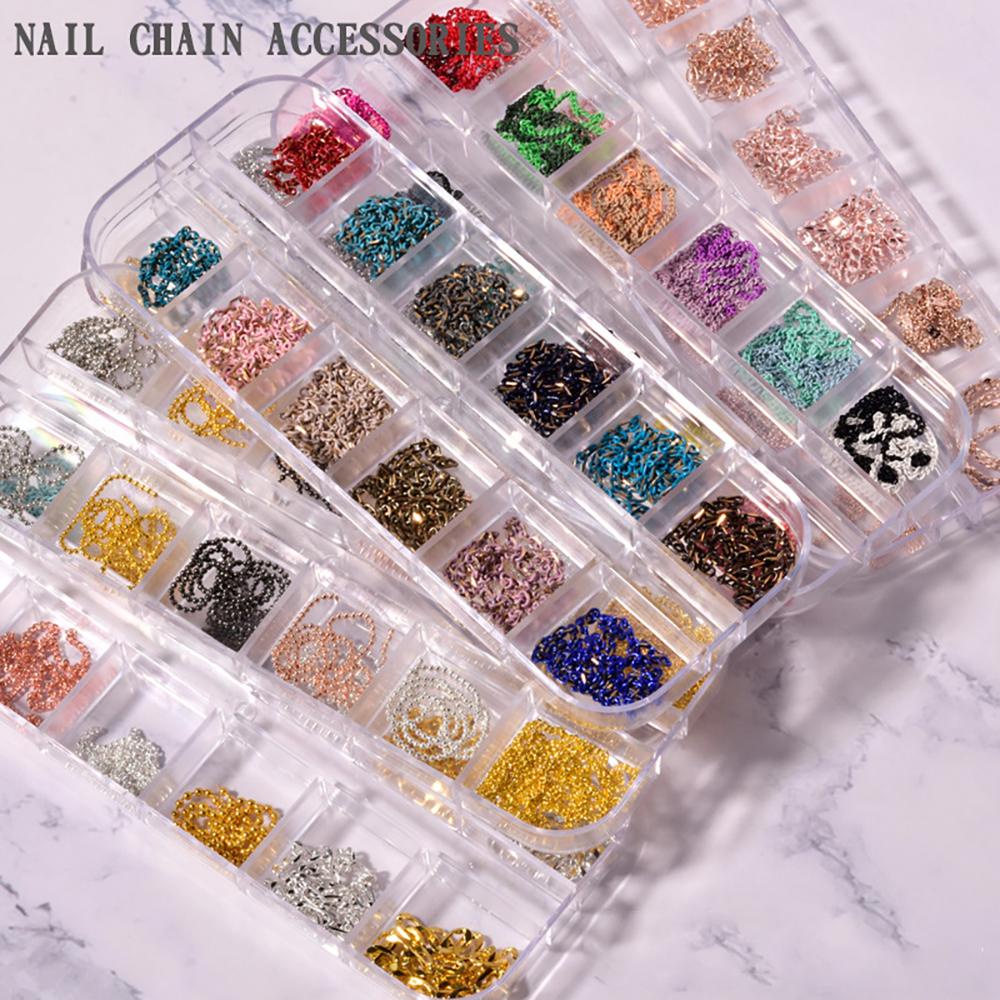 Đinh Tán Kim Loại Đính Trang Trí Móng Tay Nghệ Thuật DIY