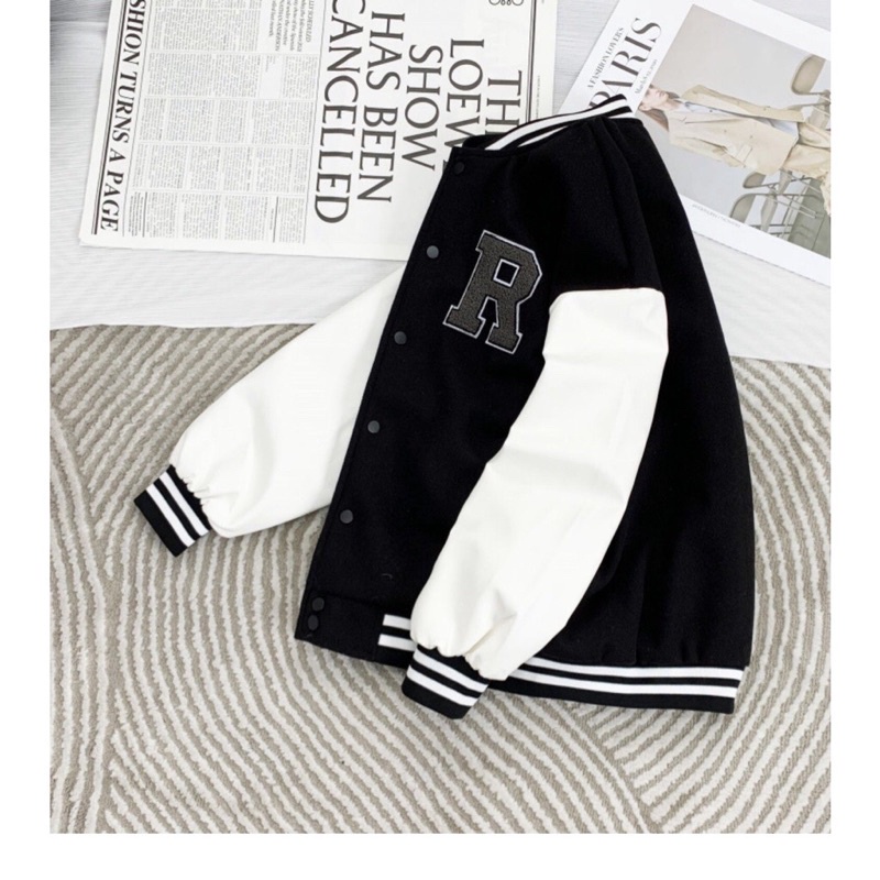 Áo khoác form rộng bomber Unisex chất da pha 2 lớp form rộng đẹp chống nắng dành cho nam nữ MR- AN STORE