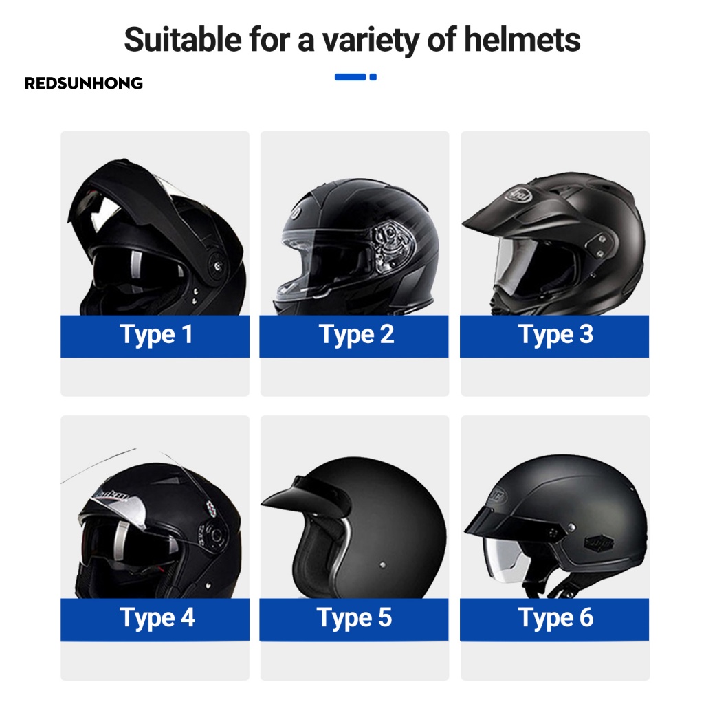 Bộ Chuyển Đổi Tai Nghe Bluetooth 5.0 RSH.z Cho Mũ Bảo Hiểm Xe Máy