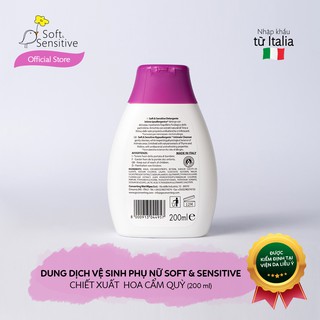 Dung dịch vệ sinh phụ nữ Soft&Sensitive - Italia (Tím)