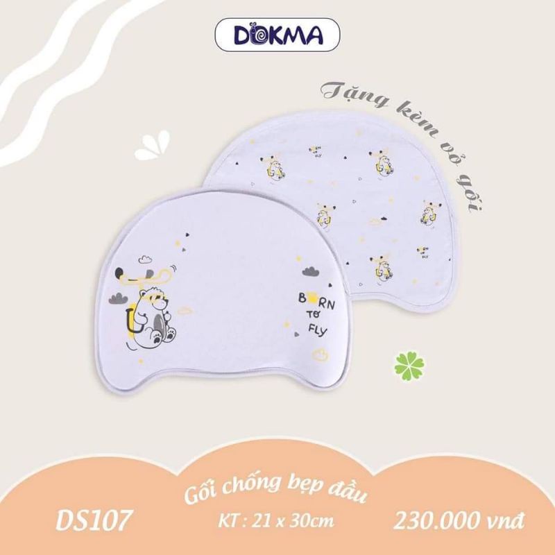 Gối cao su non chống bẹp đầu Dokma DS107