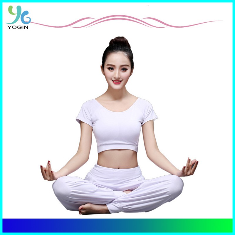 Bộ đồ tập Yoga Alibaba múa bụng YSM01 cực đẹp - Vải thun co dãn 4 chiều