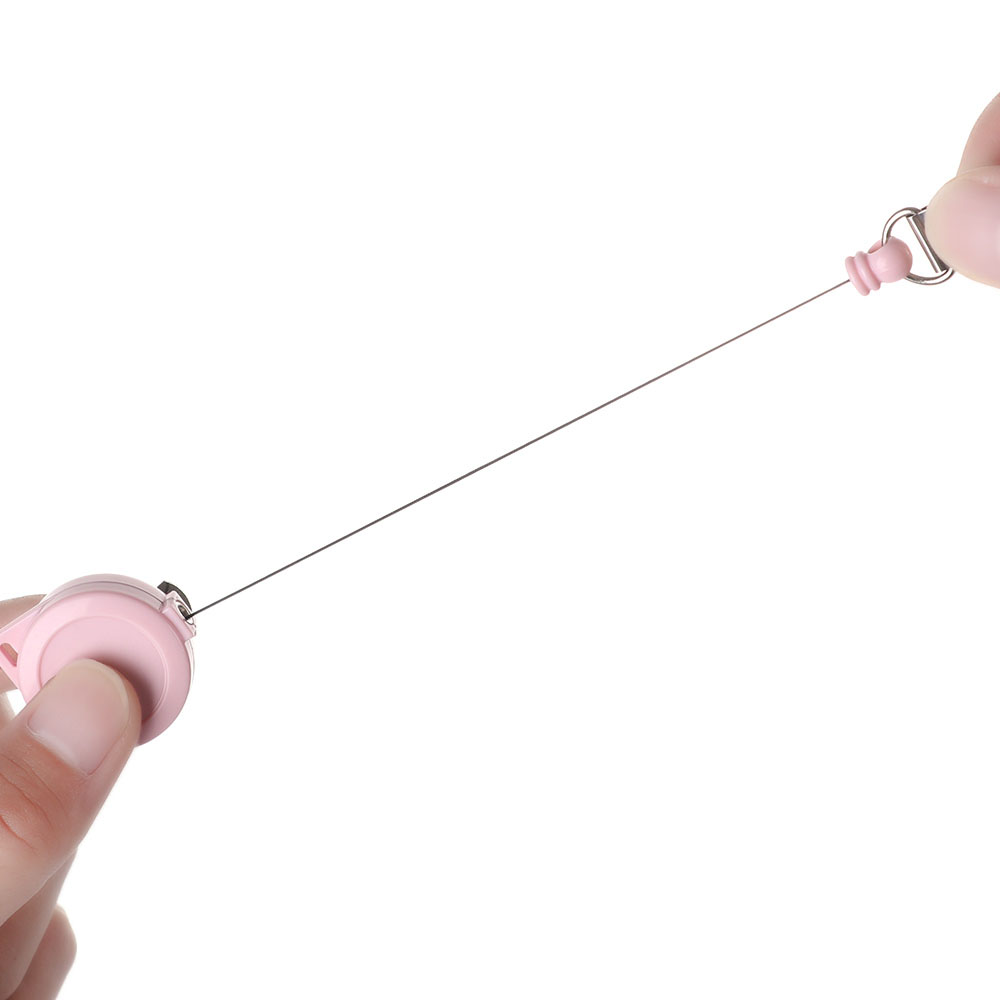Dây Đeo Thẻ Móc Kẹp Có Thể Thu/Kéo Giãn Tiện Lợi