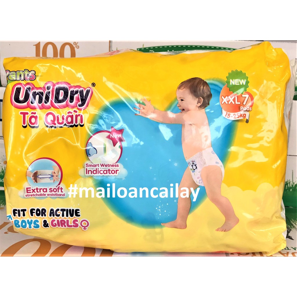 Tã quần UNIDRY size M10/L9/XXL7/XL8