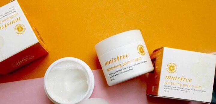 Kem dưỡng trắng INNISFREE whiterning pore cream