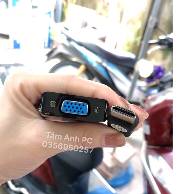 DÂY CHUYỂN ĐỔI TỪ HDMI Sang VGA CHUYÊN DỤNG CHO LAPTOP/PC